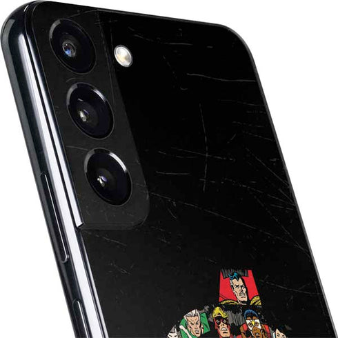 Marvel Classic Comics Avengers Logo Galaxy S22 Skin